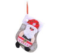 Generico Christmas Stocking: Candy Stocking Sock Bag | Candy Bag Socks Santa Tree Decorations Made of Extra Large Velvet for Candy Collection and Candy Collection, Elder, riferimento alla