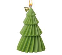 Genérico Christmas Tree Candles - Scented Candle with Wax in the Shape of Christmas Tree | Small Natural Eliminator Table Centerpiece for Study Room Designed to Spread Birthday