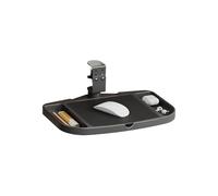 Generico Clamp Subscription Mouse Tray - Space Saving Rotating - 360 Degree Rotating Tray Under the Table | For Pens Office Study Chair Armrest Home