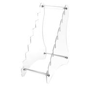 Generico Clear Display Stand - Acrylic Multi-Layer Rack for Storage And Display | Desktop Organizer Holder for Collectible Kitchen Knives Hunting Tools Home Countertop Decoration