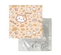 Genérico Cloth for | Aluminium Foil Lining 50 cm Foldable Self-adhesive | Cloth Lunch Wrap, for Rice Balls, Water Bottle, Office, Picnic, Camping, Daily Commutes