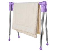 Generico Clothes Airer - 33 x 9.5 x 6 cm | Folding Clothes Rack, Retractable Stainless Steel Towel Rail | Extendable Drying Rack for Balcony, Dryer for Home