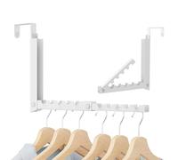 Generico Clothes Airer for the Door | Folding Clothes Rack | Clothes Rack for the Door | for Home Camper Travel Dormitory Apartment Bedroom Living Room