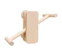 Generico Cockatiel Perch | Wooden Rocking Stand - Cockatiel Toys, for Home Training Mental Stimulation Physical Exercise Prevention Boredom Enrichment Environmental