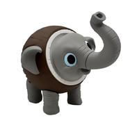 Genérico Cocofanto Articulated Figure Brainrot - Elephant with Coconut Body 10x12 cm - Collection Brainrot Italian Memes - Elephant Cocofante - Tung Tung Cappuccino Tralalero