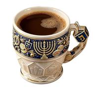 Generico Coffee Mug - 300 ml Ceramic Candle Elegant Design Practical Handle | Milk Hot Drinks Tea Coffee Hot Chocolate Water Home Kitchen Breakfast Gift Collection