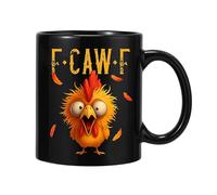 Generico Coffee with Chicken - 11.8 Ounce, Ceramic Novelty Tea Glasses | Funny Kitchen Bar Home Drinks Ceramic Mug Collection for Women Men Birthday Gift Idea