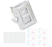 Generico Collage Notebook | with Pockets on the Cover, M5 Daily Diary Notebook - for College Students Women Teenagers Home Dormitory School Study