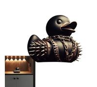 Generico Collective Animal Art Sculpture - Duck Devil Gothic Car | Dashboard Decorative Doll, Ideal for Bedroom, Study Room, Study, Living Room, Dormitory at Home