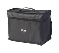 Generico Coloring Markers, Double-Ended Marker Pens, 6.06 x 0.59 x 0.39 Inches Art Supplies Set with Storage Bag, Paint Pens for Graffiti Journaling Scrapbooking School Travel