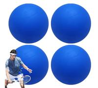 Generico Competition Squash Balls - Squash Balls in 4X Small High Elasticity | Training Aid for Beginners with High Visibility Hollow Out for a Feeling