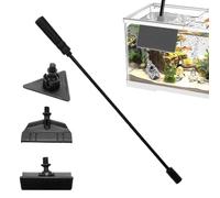 Generico Complete Aquarium Cleaning Kit - Scraper for the Long Handle - Universal Cleaner for Aquariums, for Betta Tortoise Shrimp Terrarium Pond Marine Water