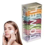 Genérico Compressed Face Towels - 14 Cotton Pads for Travel, Lightweight Portable Cloths | Compact Outdoor Personal Hygiene Equipment Spa Hotel Sport Walking
