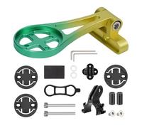 Generico Computer Bike Mount, Front Mount for Computer on Bike Handlebars | Cycling Computer Holder Data Tracking Dirt Routes Long Trips
