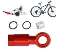 Generico Connecteur Hydraulique pour Vélo | Insert avec De Freins À Disque - Pièce De Précision pour Vélo De Route, VTT, Cyclisme, Randonnée, Atelier Réparation Et Voyage