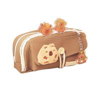 Generico Cons a Capybara | Large Capacity Case | Capybara Stationery Set | Penciil Portable Opening Control | Student School Supplies Kit, Storage