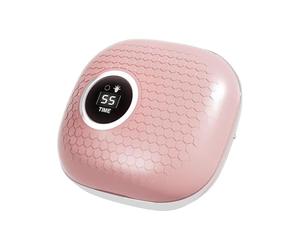 Genérico Contact Lens Cleaner Machine | Portable Lens Cleaner with Mirror and LED, Cleaning Device for Daily Visual Care | for Travel Vacation School Residence, Pink, Consulte la descripción, See