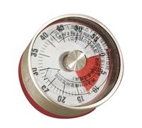 Genérico Cooking Clock Mechanical Kitchen Clock | Portable Smart Magnetic Noisy 72dB Countdown Reminder for Refrigerator Stove Aid