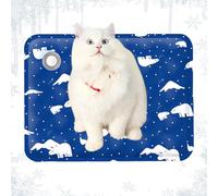 Generico Cooling Gel Pet Bed Waterproof Mat 19.69x23.62 Inch with Oxford PVC Frame, Cage Sofa Mat, Rin Mat