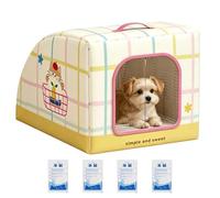 Genérico Cooling House for Dogs Portable Insulated Shelter with Handle