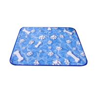 Generico Cooling Mat for Dogs Breathable Waterproof Portable | Refreshing Large Cartoon Dog Mat for Hot Climate Indoor Outdoor Transport Kennel Car Travel Gi