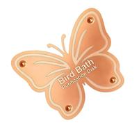 Generico Copper Bathroom Disc, Copper Safe for All Seasons Animal Shape, Clean Water Disc Outdoor Baths, Suitable for Garden, Patio, Patio, Balcony, Lawn and Grass Soil