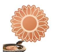 Genérico Copper Bird Bath, Universal Floral Dish and | Copper Bird Bath | for Backyard, Garden, Park, Outdoor, Balcony, Fountain, Hummingbirds, Butterflies, Bees and Statue