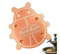 Generico Copper Disc for Bathroom - Universal Copper Shaped Animal Shape, Disc That Keeps Water Clean in the Bathroom for Garden, Patio, Lawn, Grass and Outdoors