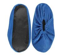 Genérico Copriscarpe Riutilzabili Antiscivolo - Stivaletti In Flanella Lavabili Per Interni, Copriscarpe Spessi E Resistenti All'usura Per Appaltatori | Taglie EU 38-43, azul, Consulte la descripción