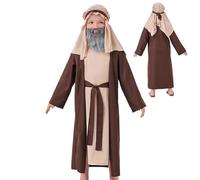 Genérico Cosplay Costumes | Arabic Stage Costume,Costume Clothes For Elderly Characters,For Young Men in Parties, Performances, Stage Show and Theatre