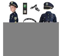 Genérico Cosplay for Children,Agent Cosplay Costume - Agent Uniform For Carnival | For Carnival Parties Halloween And Children's Stage Performances