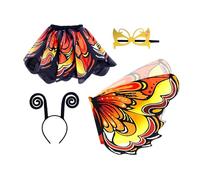 Genérico Costume Accessory - Accessory for immersive scenes, tutu skirt for girls, for children aged 3-12 years, Halloween, Masquerade, Photography, Birthday,