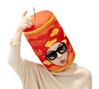 Genérico Costume Hat - Chinese New Year Soft Retro Costume Hat | Party Accessory Headpiece - For Men, Boys, Girls, Youth and Teens, Son, Daughter, Family and Friends