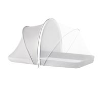 Genérico Cot Net - Lightweight Mesh for Pram - Net Protector with Elastic Straps - Protection, Cribs, Bassinets, Patios, Car Seats, Strollers