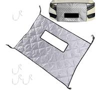 Genérico Couvre-Pare-Brise Universel Voiture, Housse De Radiateur Et Isolation Hiver Anti-Vent | Protection Pour Grille Calandre Par-Brise Contre Le Froid