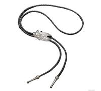 Generico Cowboy Ties For Men | Vintage Faux Leather Neck Strap - Cowboy Necktie With Cicada Design, For Men, Women, Family, Youth, Costume, Barman, Show From The, Travel