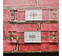 Generico Cracks Corner Instructor - Cracks Manual Monitoring Tool | Bar Measuring Tool with Wall Deformation Design | Shipping Instructor for Walls, Ceilings, Buildings