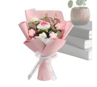 Generico Crochet Flowers | Decorative Handicraft - Knitted Flower Bunch for Graduation Parties Birthday Wedding Valentine's Christmas Easter Spring Celebrations