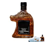 Generico Crocodile Bottle for Juice - Creative Container for Liqueurs, Cocktails, Water, Soda, Oil, Wine and Bar Drinks