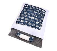 Genérico Cuddle Sack for Pets: Soft Fleece Cave Bed, Warm Cat and Sleeping Bed, Comfortable Sleeping Bag for Puppies, Hidden Plush | Pet Bed lav