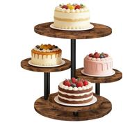 Genérico Cupcake Tower 4 Tier Table Display Tray