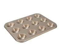 Genérico Cupcake Tray Non-Stick Metal Chestnut Shape | Baking Tray for Chocolate, Candy, Jelly, Ice Cubes, Birthday, Wedding, Holiday