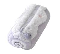 Generico Cute Pencil Case - Large Capacity Aesthetic Stationery Holder, Organizer Case | Functional Storage Bag for Sticky Notes, Ruler, Children, Adults, Girls, purple, Please refer to the