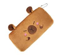 Generico Cute Pencil Case - Large Capacity Organizer, Stationery Pouch | Capybara Design Zipper Container, Sticky Notes Ruler Marker Pen Carrying Solution, c, Please refer to the description, Please