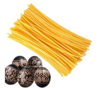 Generico D' Egg Decorating Sticks - 13.3cm Craft Tools, Natural Coloring Chopsticks, Craft Kit for Christmas Eggs with Soft and Dark Texture