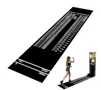 Generico Darts Rug | Floor Protection with Launch Line Non-Slip Portable - Distance Darts Rug - for Games Room Recreation Centre Sports Club Office Basement