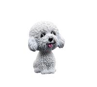 Genérico Dashboard Dolls - Swinging Head Dolls for Dogs | Cute Dog Ornaments Dog Doll Car Nodding | Dashboard Collection Figures, r