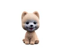 Genérico Dashboard Dolls - Swinging Head Dolls for Dogs | Cute Dog Ornaments Dog Doll Car Nodding | Dashboard Collection Figures, r