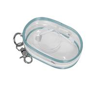 Generico Data Cable Charger Storage Bag - Transparent Display Bag | Portable Multifunction Portfolio for Bins Travel Cable for Transport, blue, Please refer to the description, Please refer to