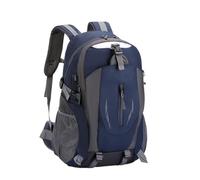 Genérico Day Trip Backpack | 40L Lightweight Camping Backpack - Waterproof Organizer for Cycling Camping Climbing Sports Travel, dark blue, Consulte la descripción, See description